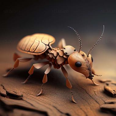 3D model Pheidole alexeter (STL)